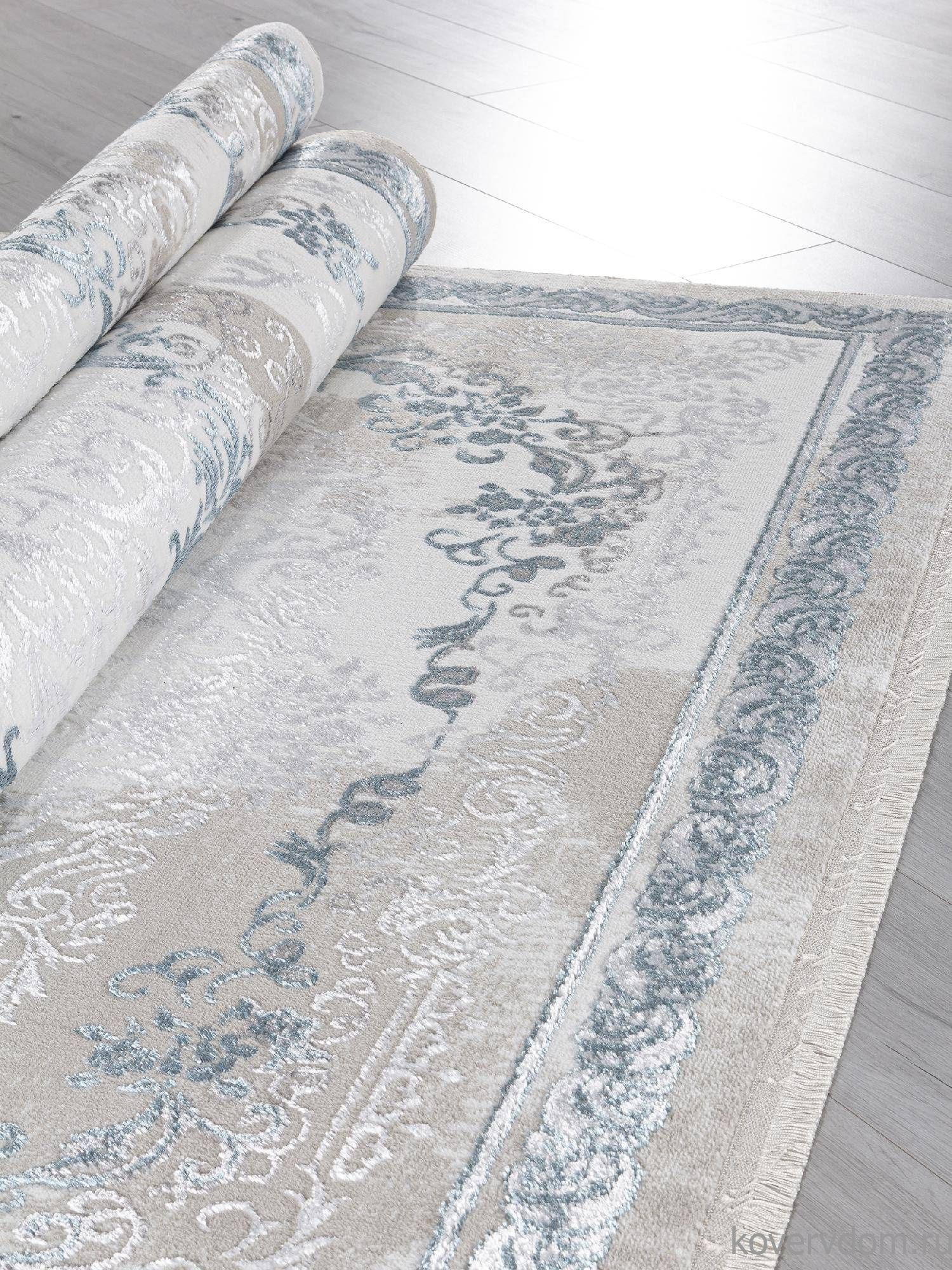 Ковер EFSAN L278A CREAM SHRINK / BLUE FDY